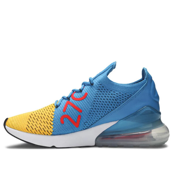 

Кроссовки air max 270 flyknit Nike, оранжевый
