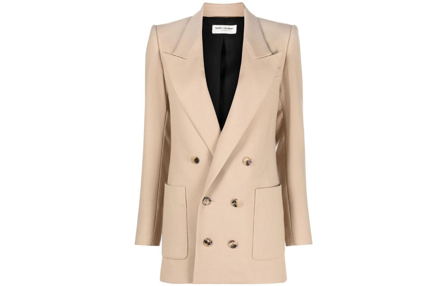 

Деловой костюм женский хаки Saint Laurent
