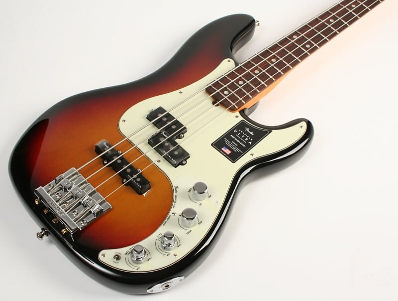 

Басс гитара Fender American Ultra Precision Bass Rosewood Fingerboard Ultraburst US22041692
