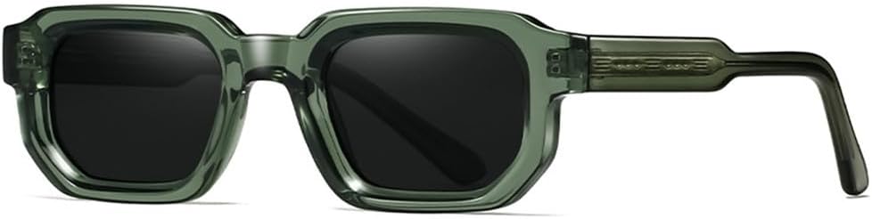 

Солнцезащитные очки UV400 - в стиле панк, маленькая оправа, градиентная расцветка, для женщин и мужчин, для бега и занятий спортом на открытом воздухе UYPTK, Green Black