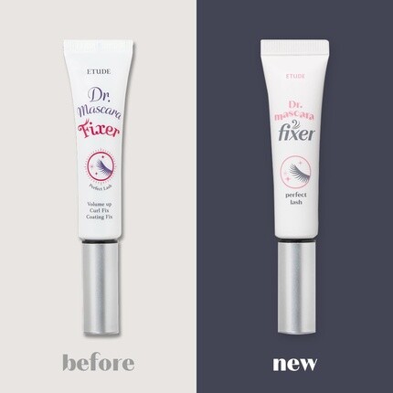 Dr. Mascara Fixer For Perfect Lash Долговечный фиксатор туши для ресниц с защитным эффектом Праймер для ресниц Корейский макияж Новый натуральный Etude — фото 2