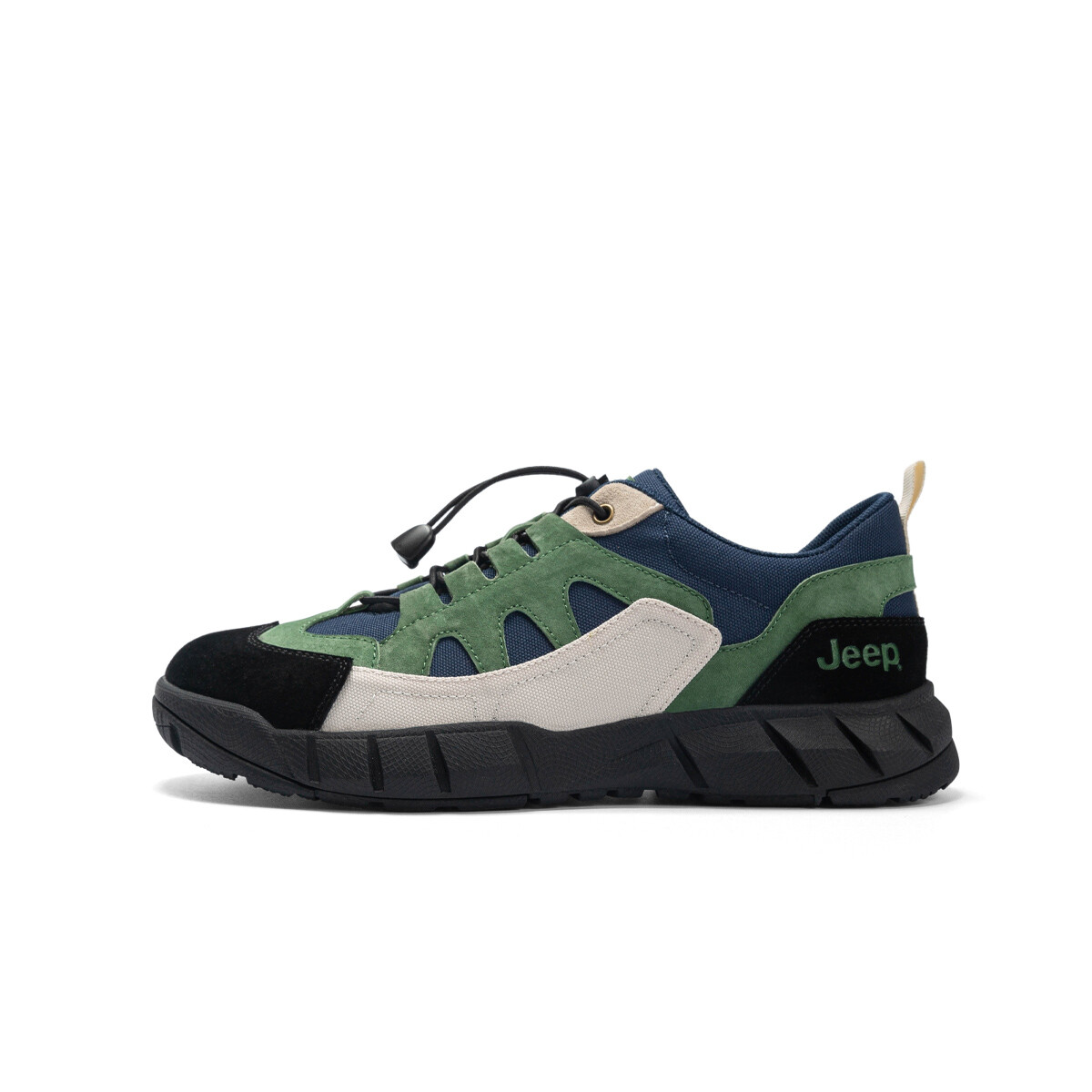 

Кроссовки Jeep Lifestyle Shoes Men Low-top Black/green, черный/зеленый