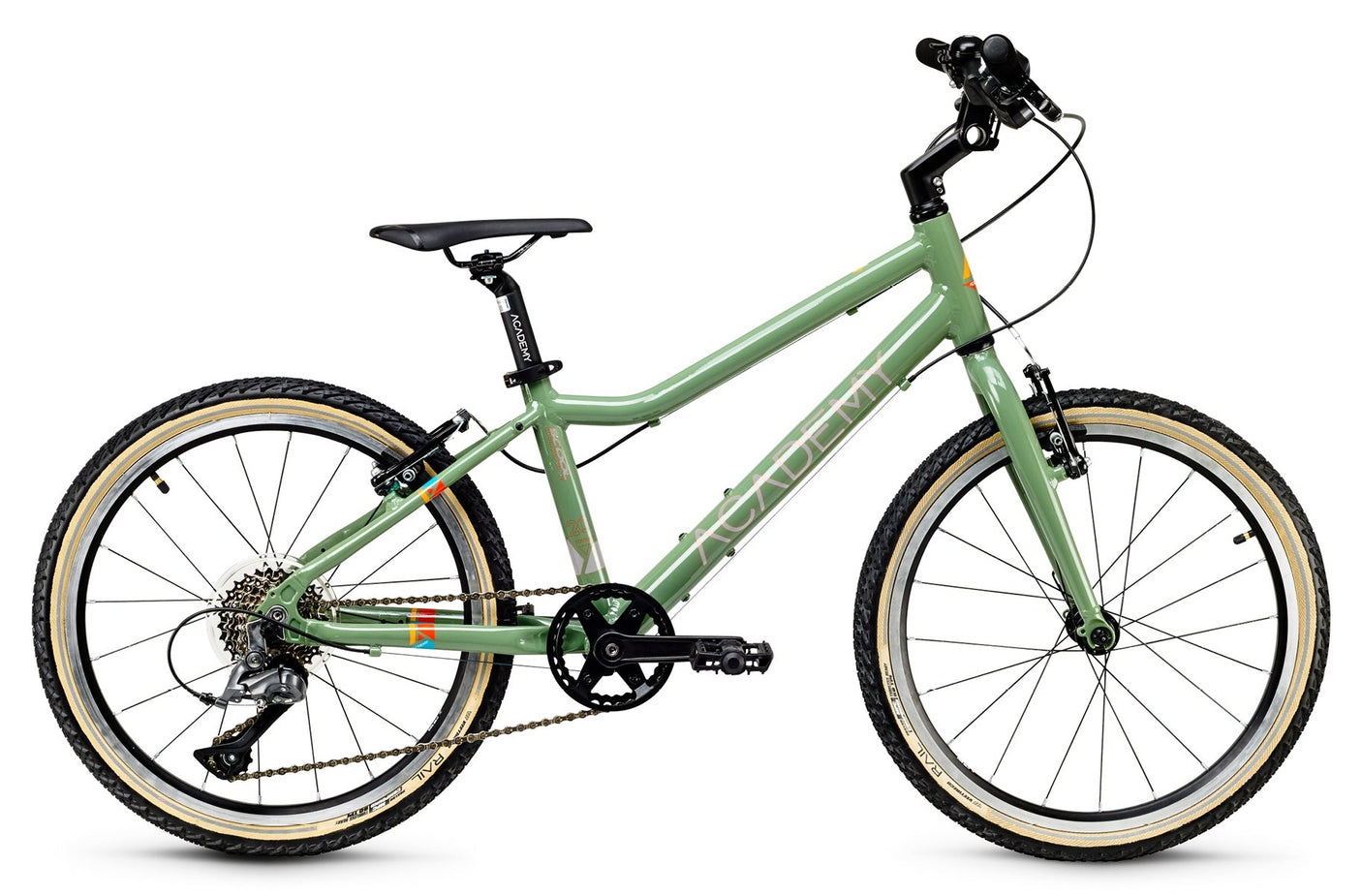 

Детский велосипед Academy grade 4 (2026) - 20 дюймов kinderfahrrad - olive