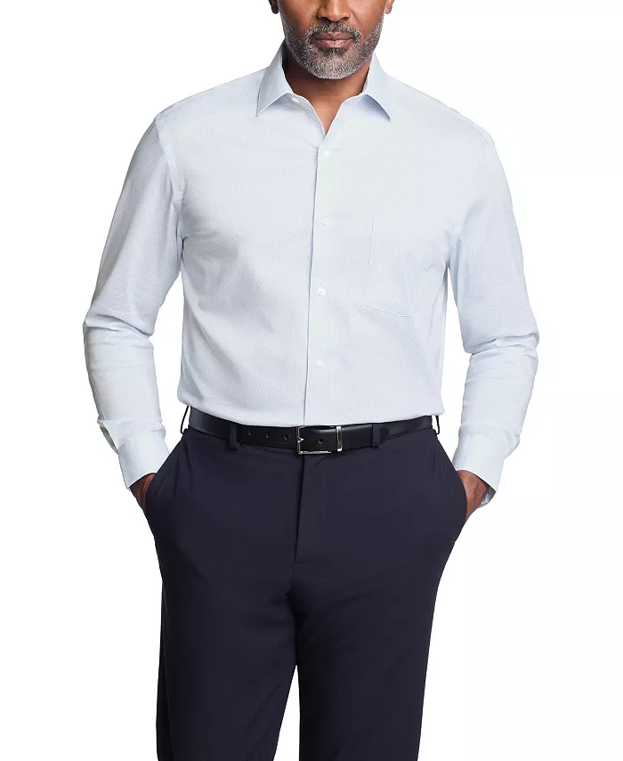 

Мужская классическая рубашка обычного кроя Van Heusen, синий