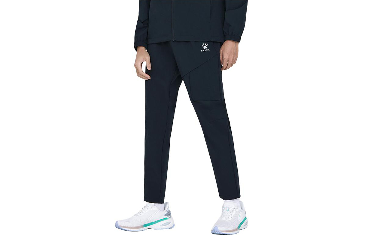 

KELME Трикотажные спортивные штаны мужские черные