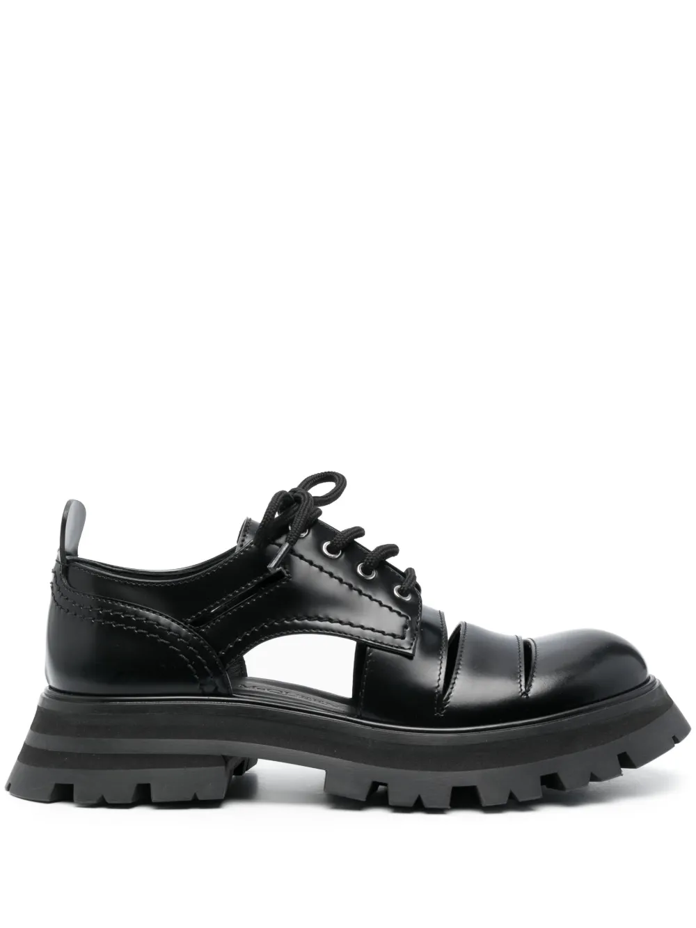 Туфли оксфорды Alexander McQueen, черный