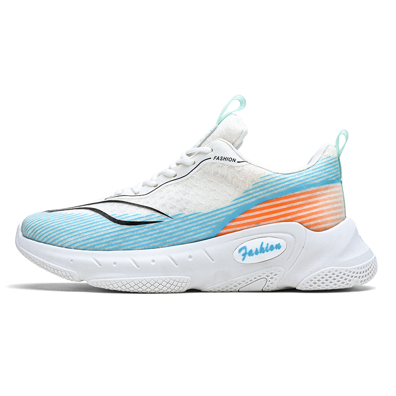 

Boogie Bear Мужские повседневные кроссовки низкие неоново-зеленые с белым сине-белые оранжево-белые сине-белые, цвет White Blue