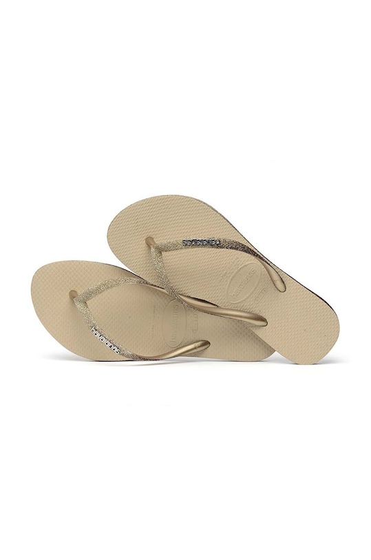 Шлепки Slim Sparkle II Havaianas, бежевый — фото 4