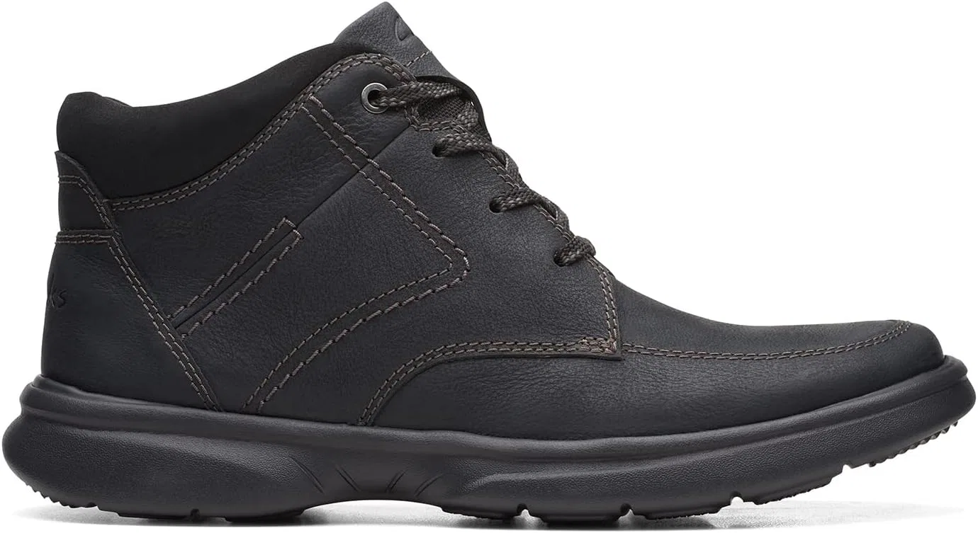 Ботинки средней высоты Clarks Herren Bradley, Black Tumbled
