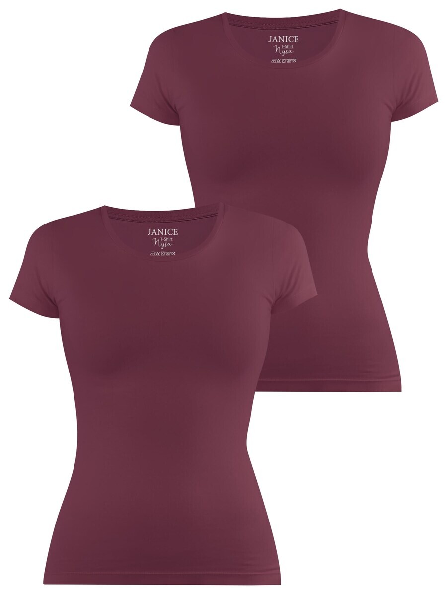 

Футболка Janice Shirt Nysa, бордовый