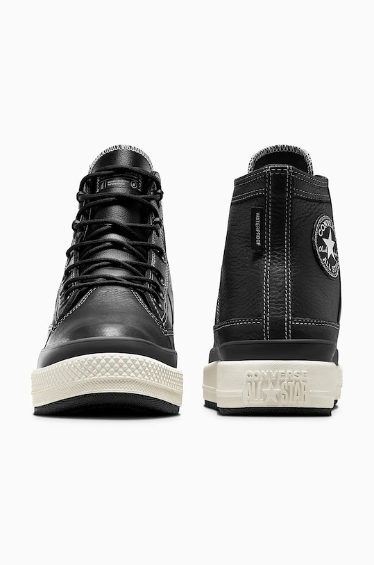 Кожаные кроссовки Chuck Taylor All Star Equip Waterproof Converse, черный — фото 2