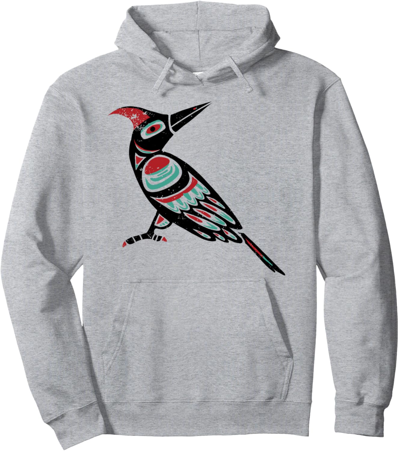 

Худи с изображением индейского дятла, знака зодиака коренных американцев Ingenius Native American Zodiac Astrology, серый