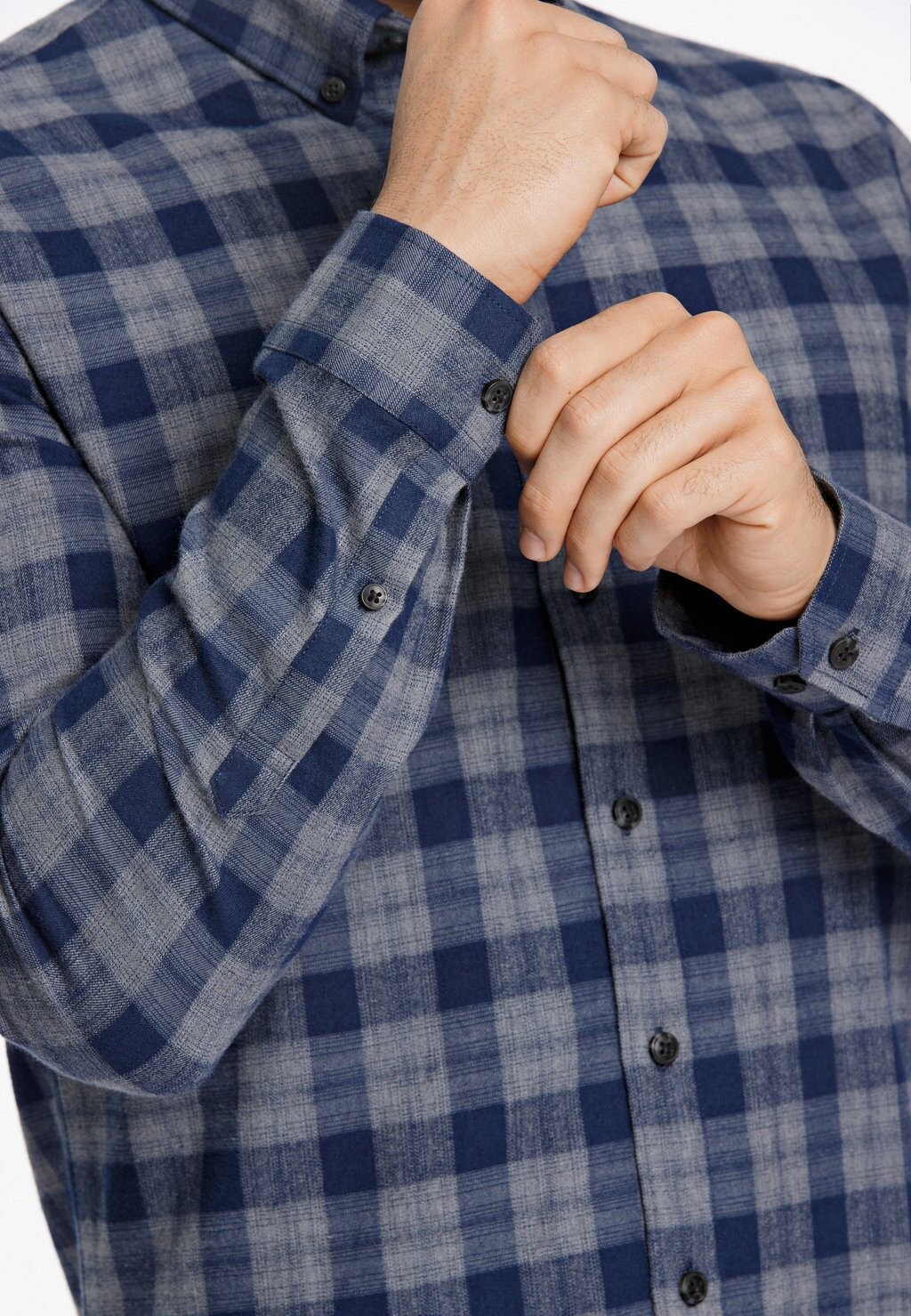 

Рубашка ULTRA SOFT CHECKED LS Lindbergh, серый