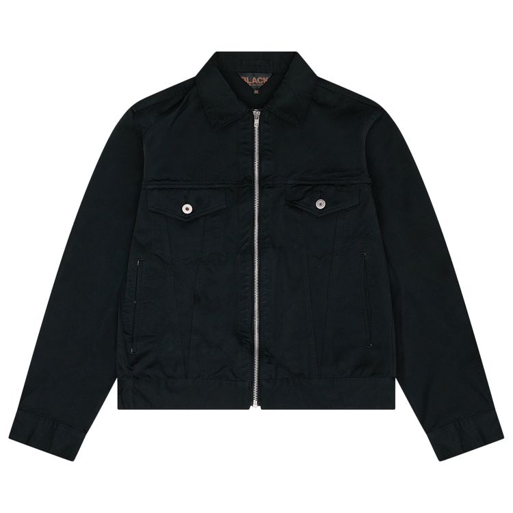 

Куртка Comme des Garçons Black Trucker Nylon Jacket 'Black', черный