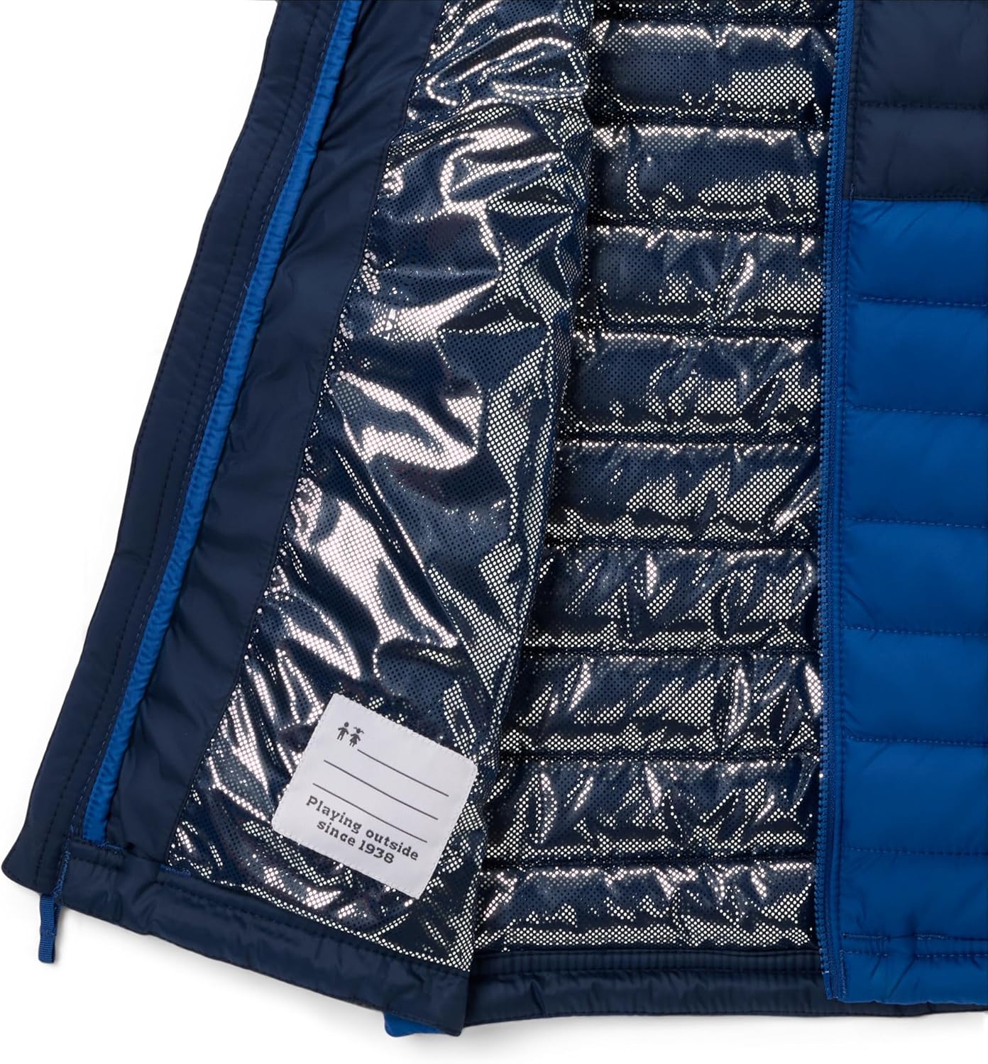 Жилет Columbia Unisex Kids Powder Lite, Mountain Blue/Collegiate Navy — фото 3