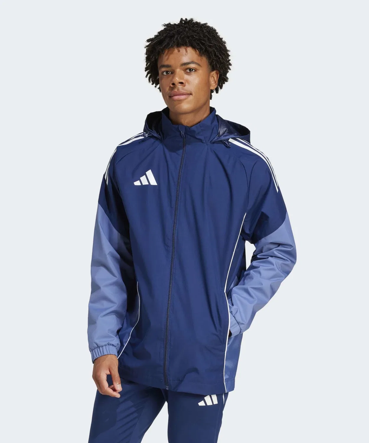 Куртка Tiro 25 Competition All Weather Adidas синяя
