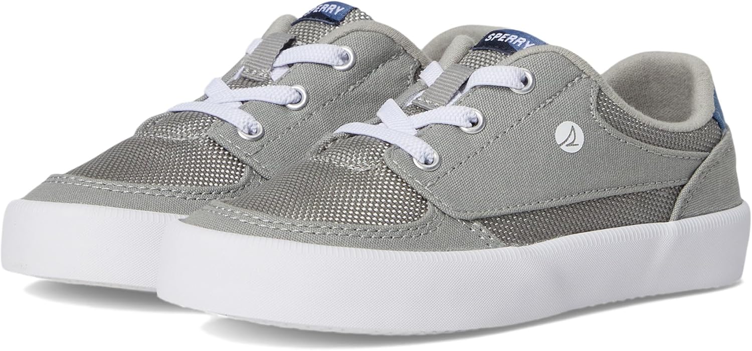 Кроссовки Sperry Unisex-Child Boardwalk для детей, моющиеся, серый — фото 2