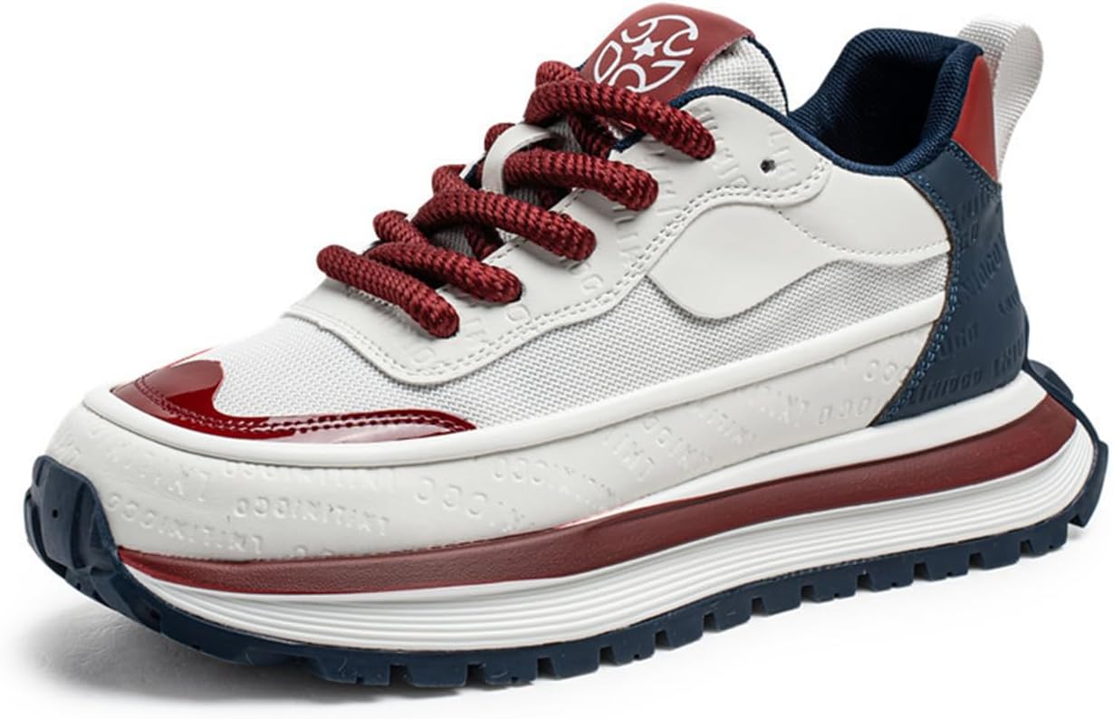 

Мужские дышащие кроссовки на шнуровке, легкие, цветные, повседневные с гибкой подошвой из ЭВА для прогулок и повседневной носки Lanverth, синий