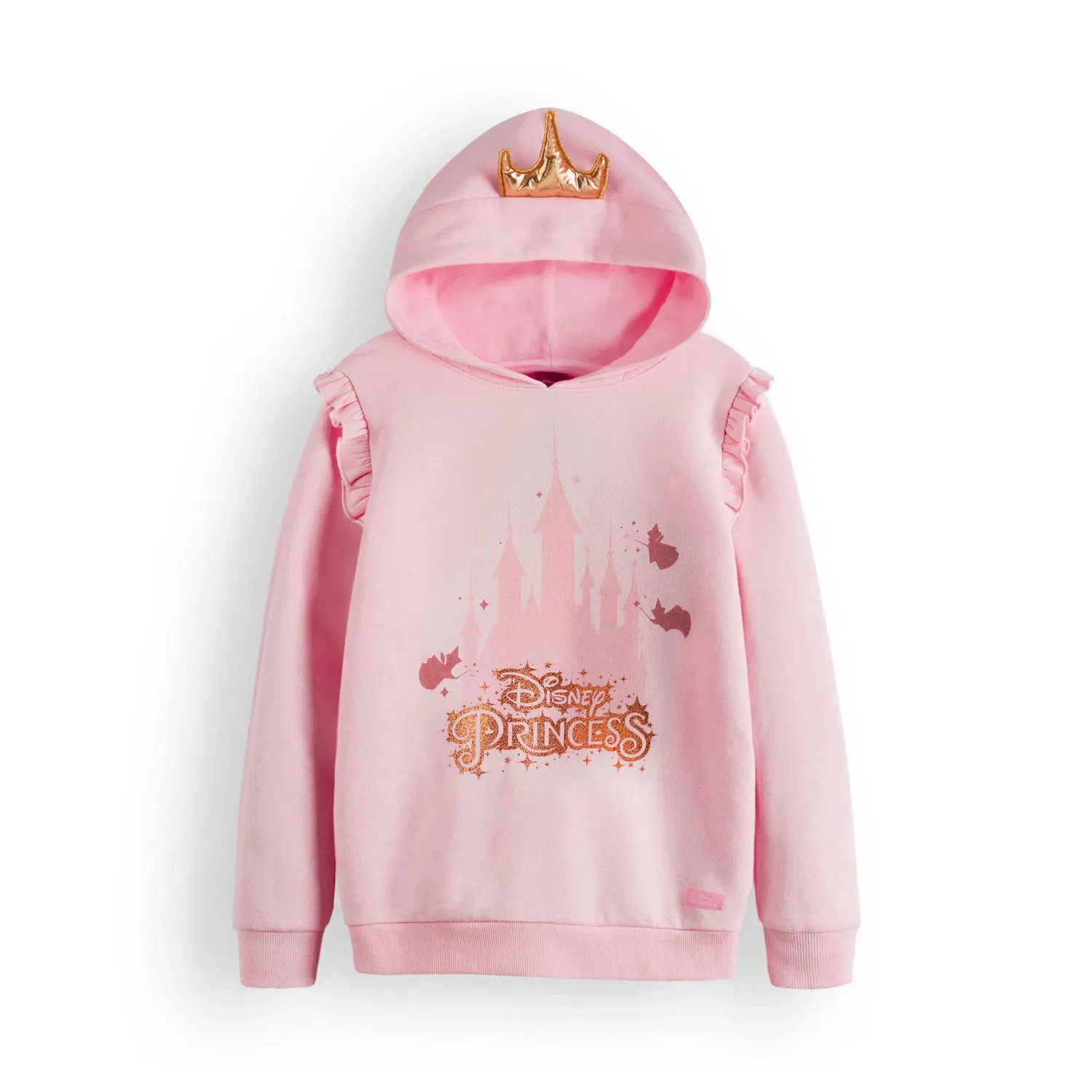 Детская толстовка с капюшоном Disney Princess, розовый