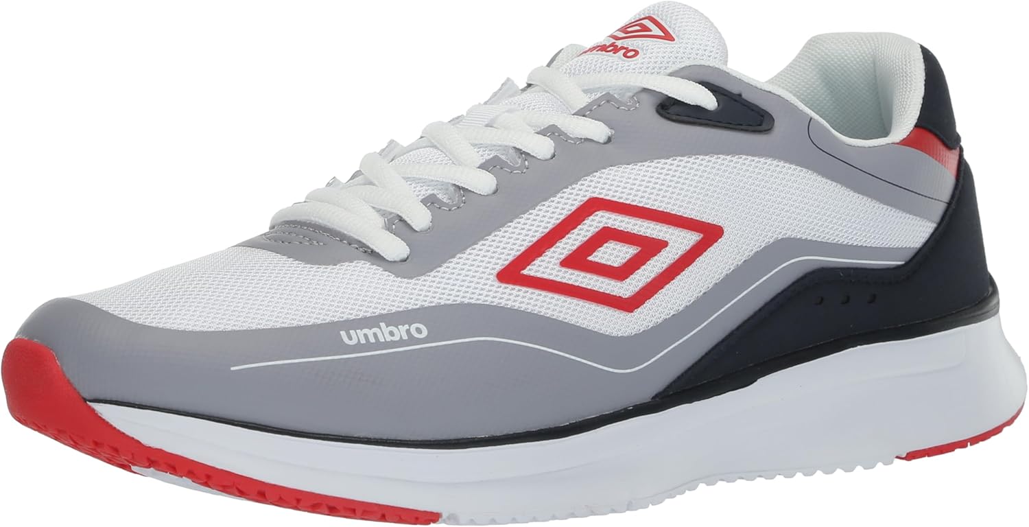 

Кроссовки Umbro Mens Priam, белый/красный/синий/серый/темно-синий