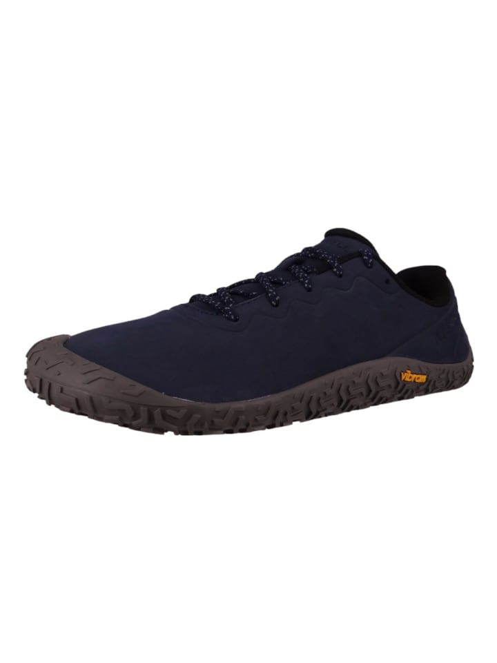 Merrell Удобные мужские туфли на шнуровке синего цвета — фото 2