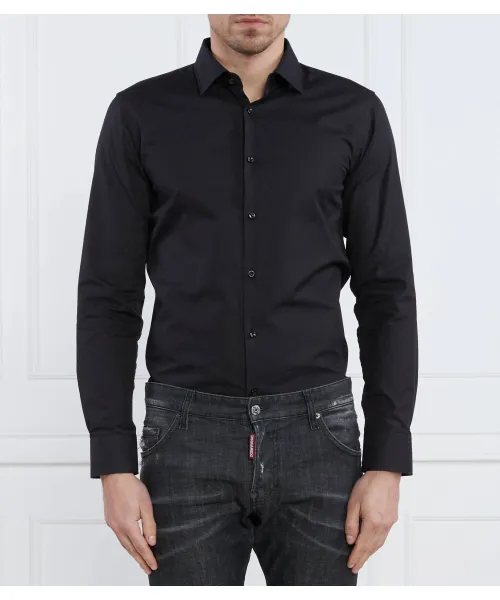 

Рубашка Кенно Slim fit Hugo, черный
