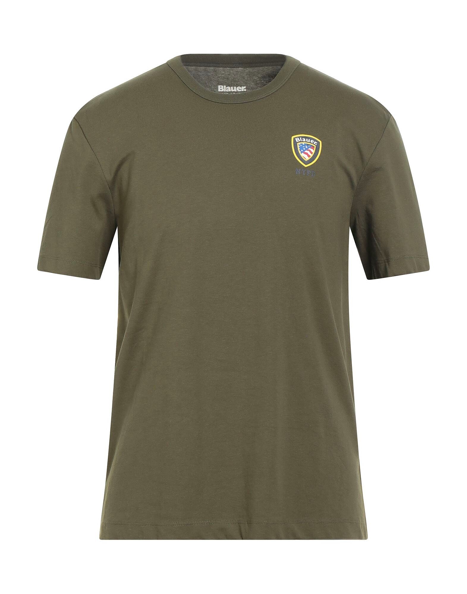 

Футболка Blauer., темно-зелёный