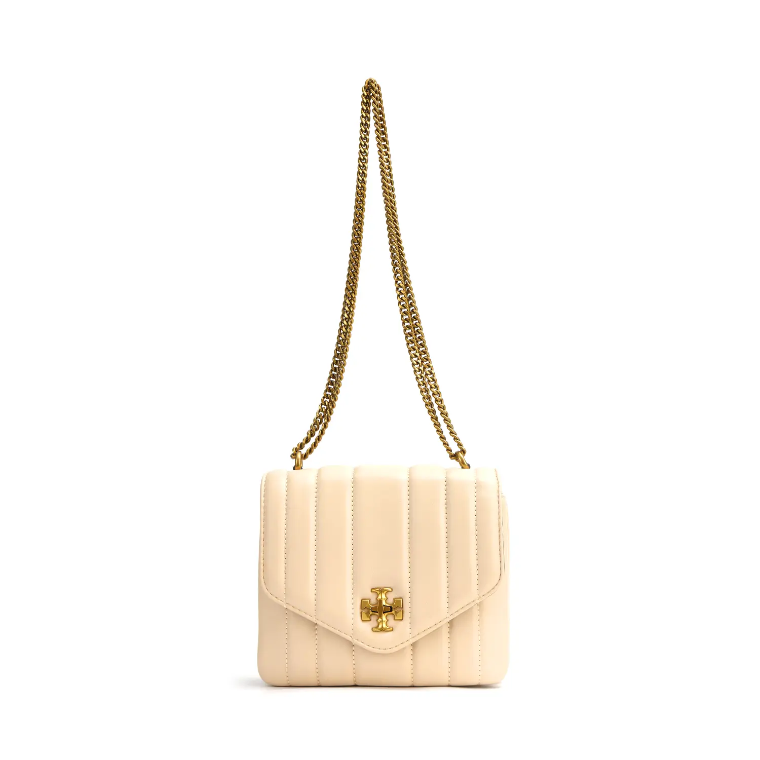 

TORY BURCH Кожаная женская сумка кросс-боди малая белая
