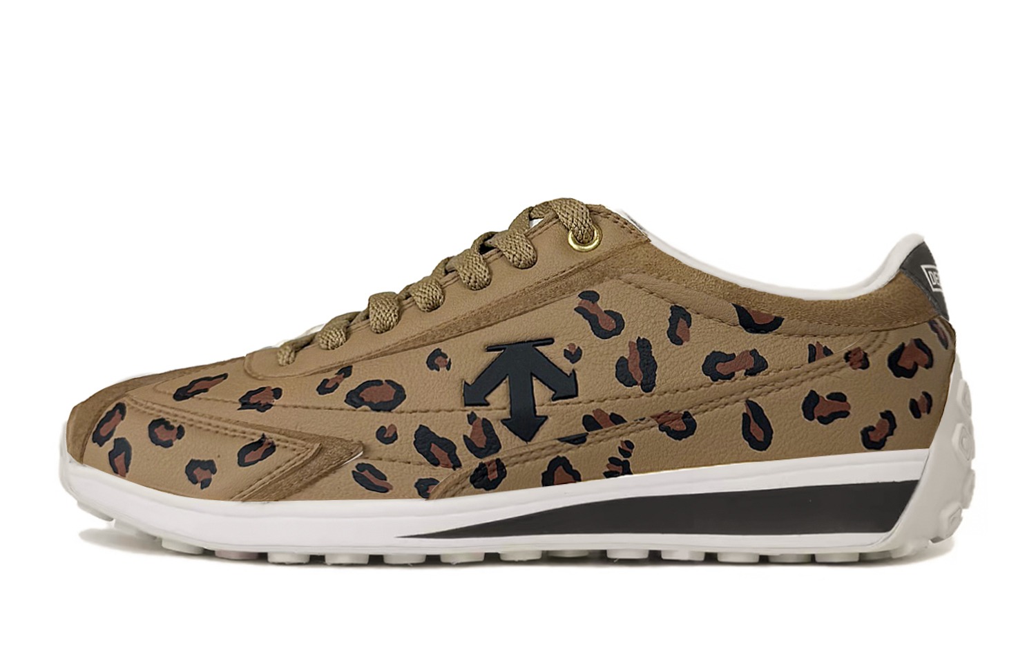 

Cron Racer Jaguar, винтажный стиль Износостойкие и легкие низкие кроссовки для скейтбординга унисекс DESCENTE, темно-коричневый