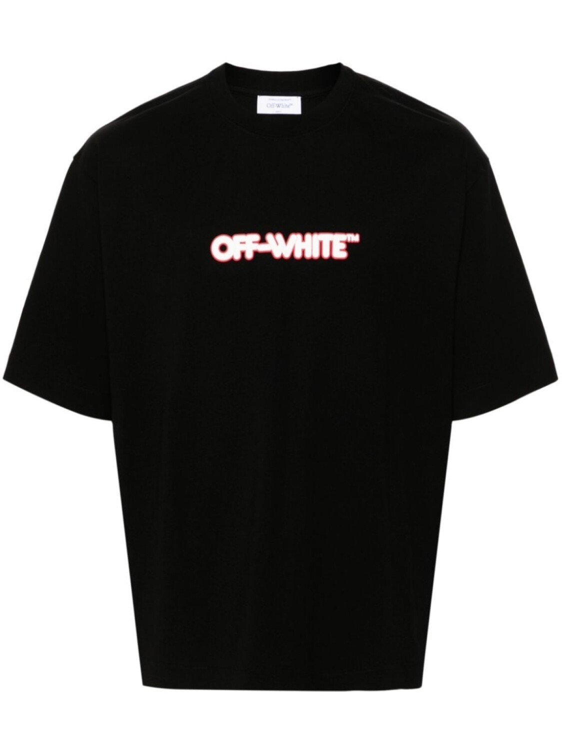 

Off-White футболка с логотипом, черный