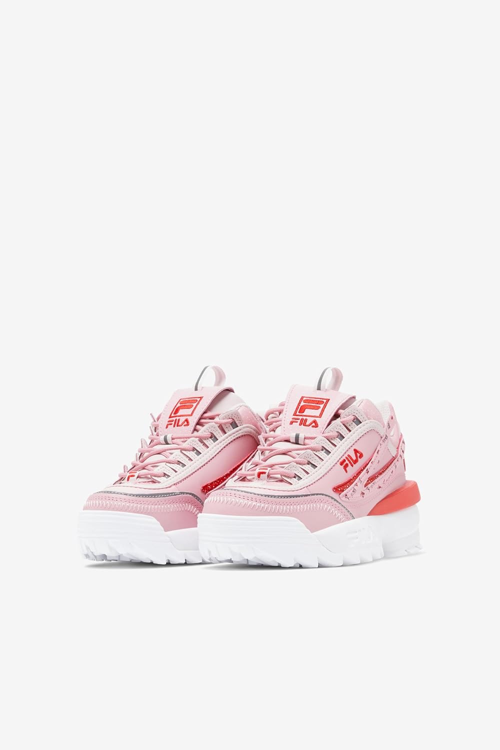 Кроссовки Fila Kid's Disruptor II Exp, белый — фото 3