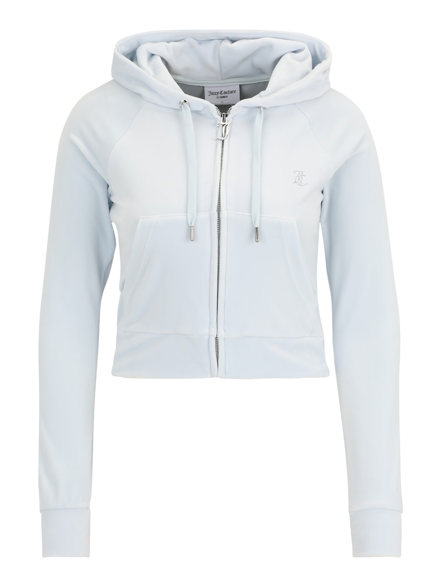 

Толстовка с капюшоном на молнии Juicy Couture Petite MADISON, небесно-голубой