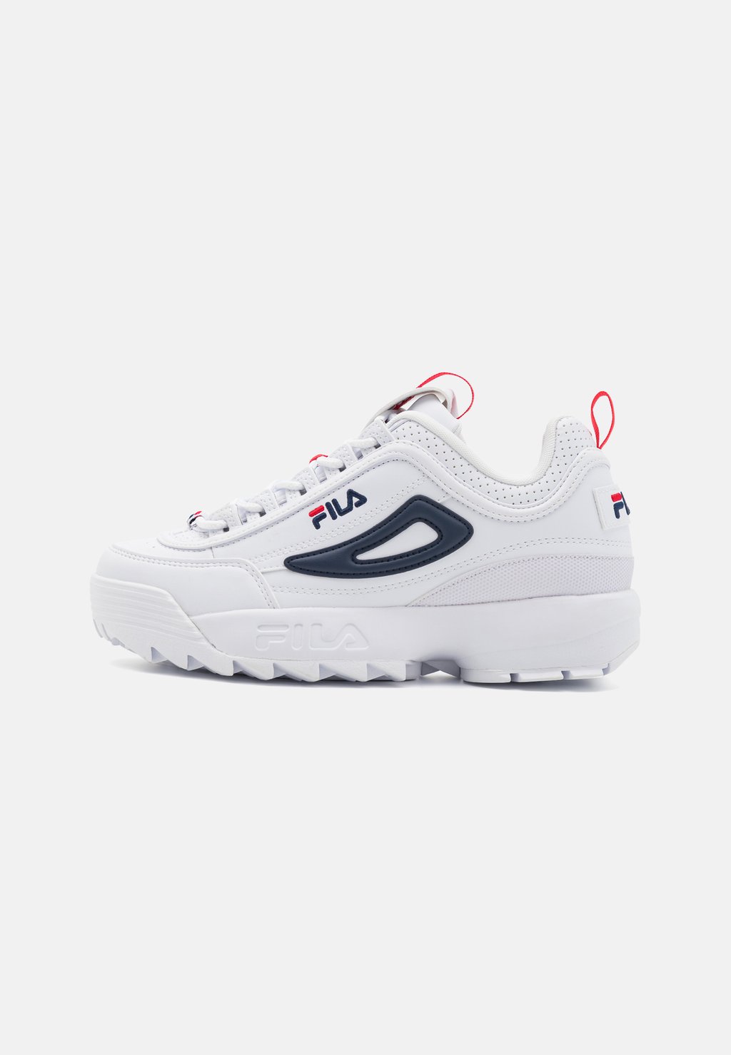 

Низкие кроссовки Disruptor Fila, цвет white/navy