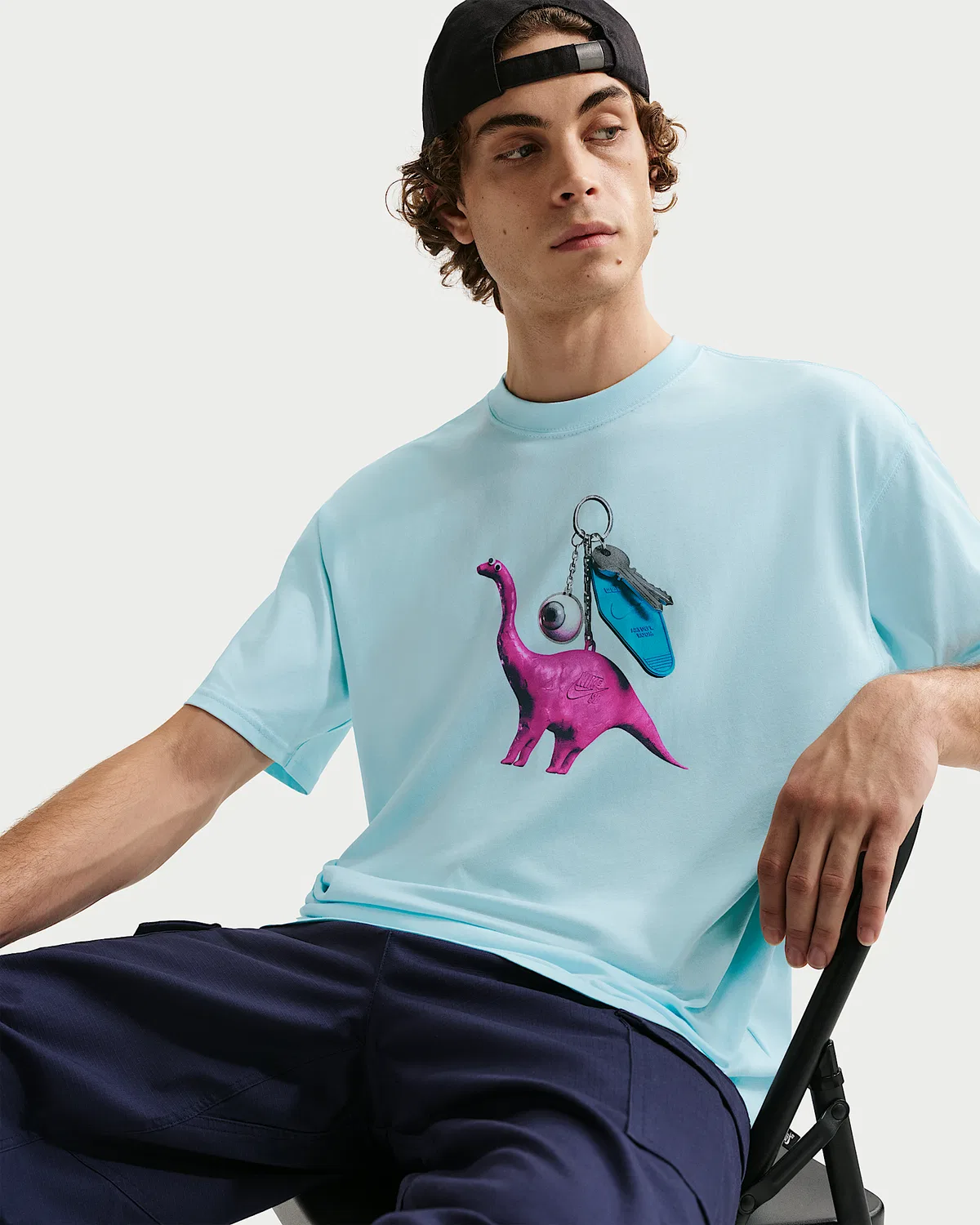 Футболка Nike SB Skate, Glacier Blue — фото 3