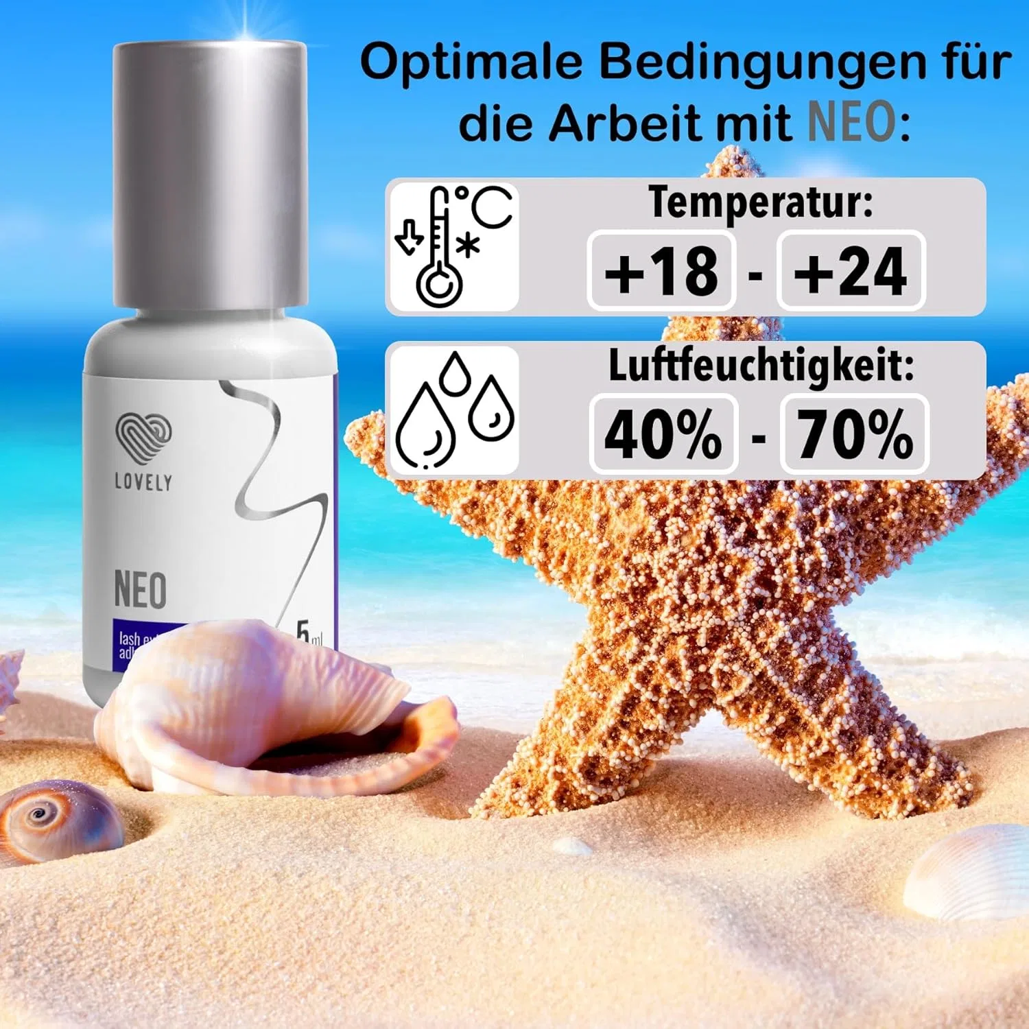 Клей для наращивания ресниц «Neo Liquid» от LOVELY, черный, 5 мл Lovely — фото 3