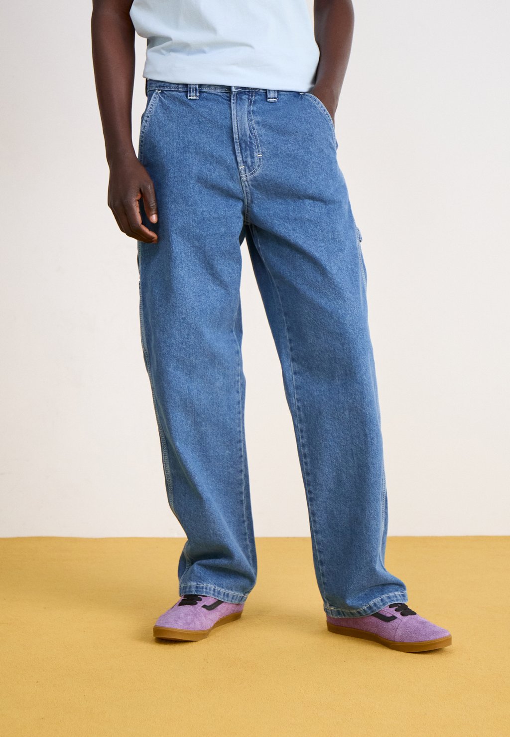 

Джинсы STEVENSVILLE CARPENTER Dickies, синий деним