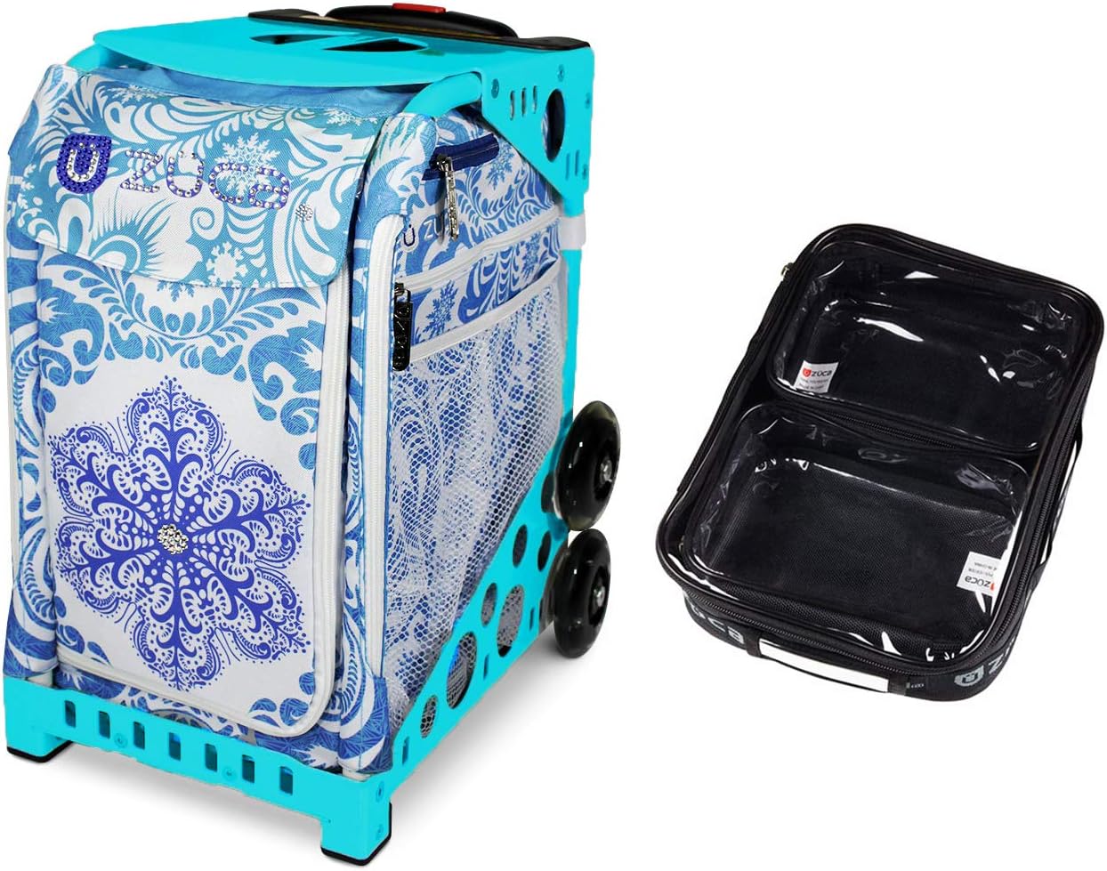 

Спортивная сумка Zuca - Ice Garden с подарочными пакетами: один большой и два маленьких (бирюзовая оправа), Зеленый, Спортивная сумка Zuca - Ice Garden с подарочными пакетами: один большой и два маленьких (бирюзовая оправа)