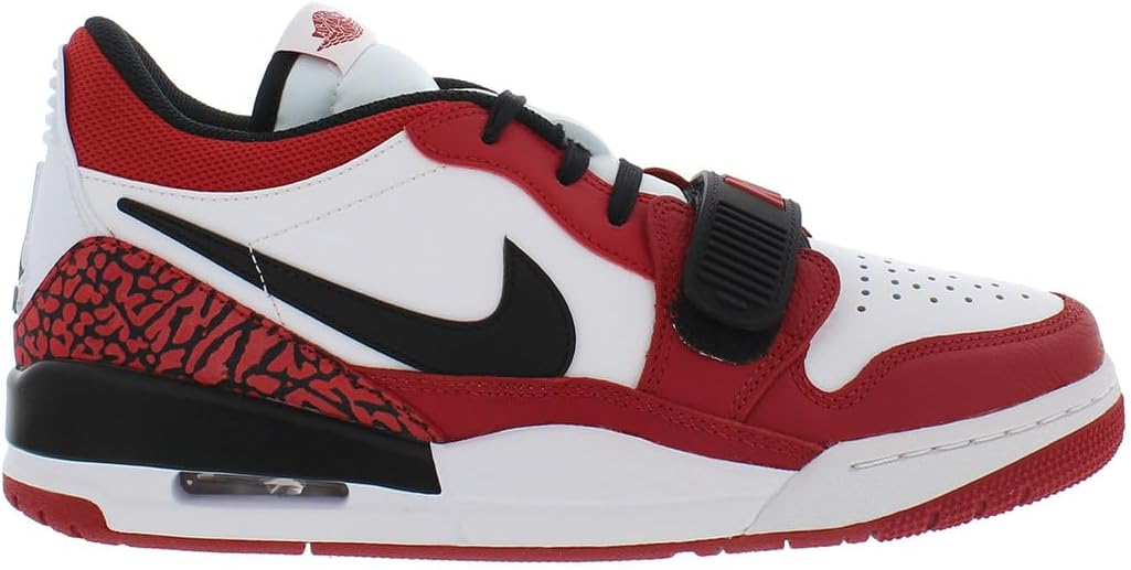 

Nike Мужские кроссовки Basketball, White/Black/Gym Red-Red