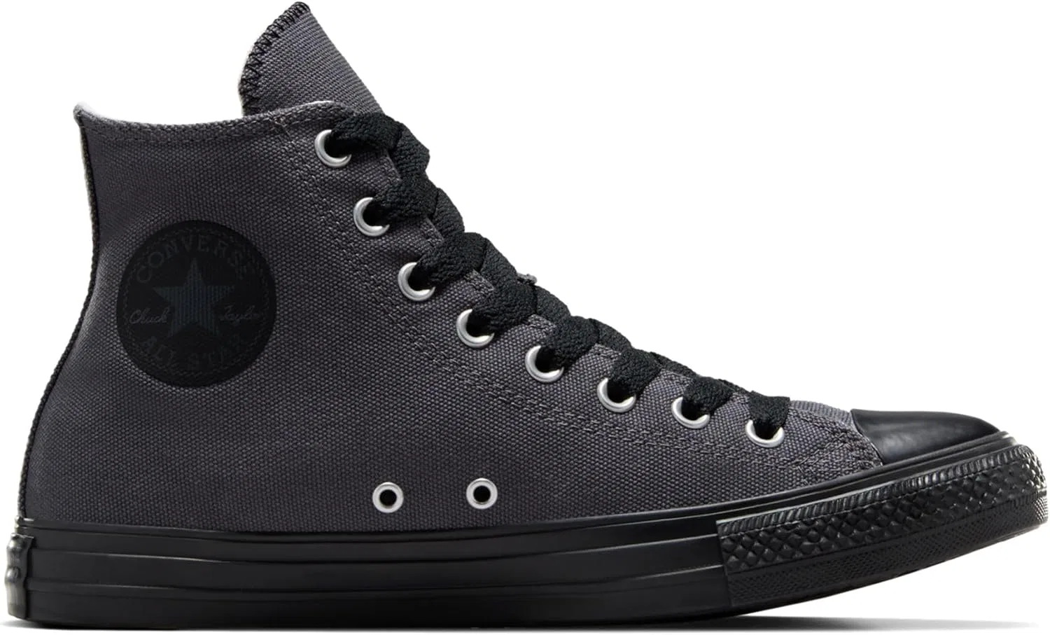 Мужские высокие кроссовки Converse Chuck Taylor All Star, Dark Matter Black — фото 3
