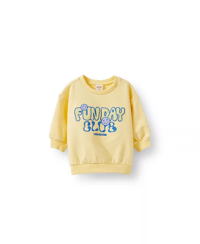 

Детский свитер Riley для мальчиков COTTON ON, желтый