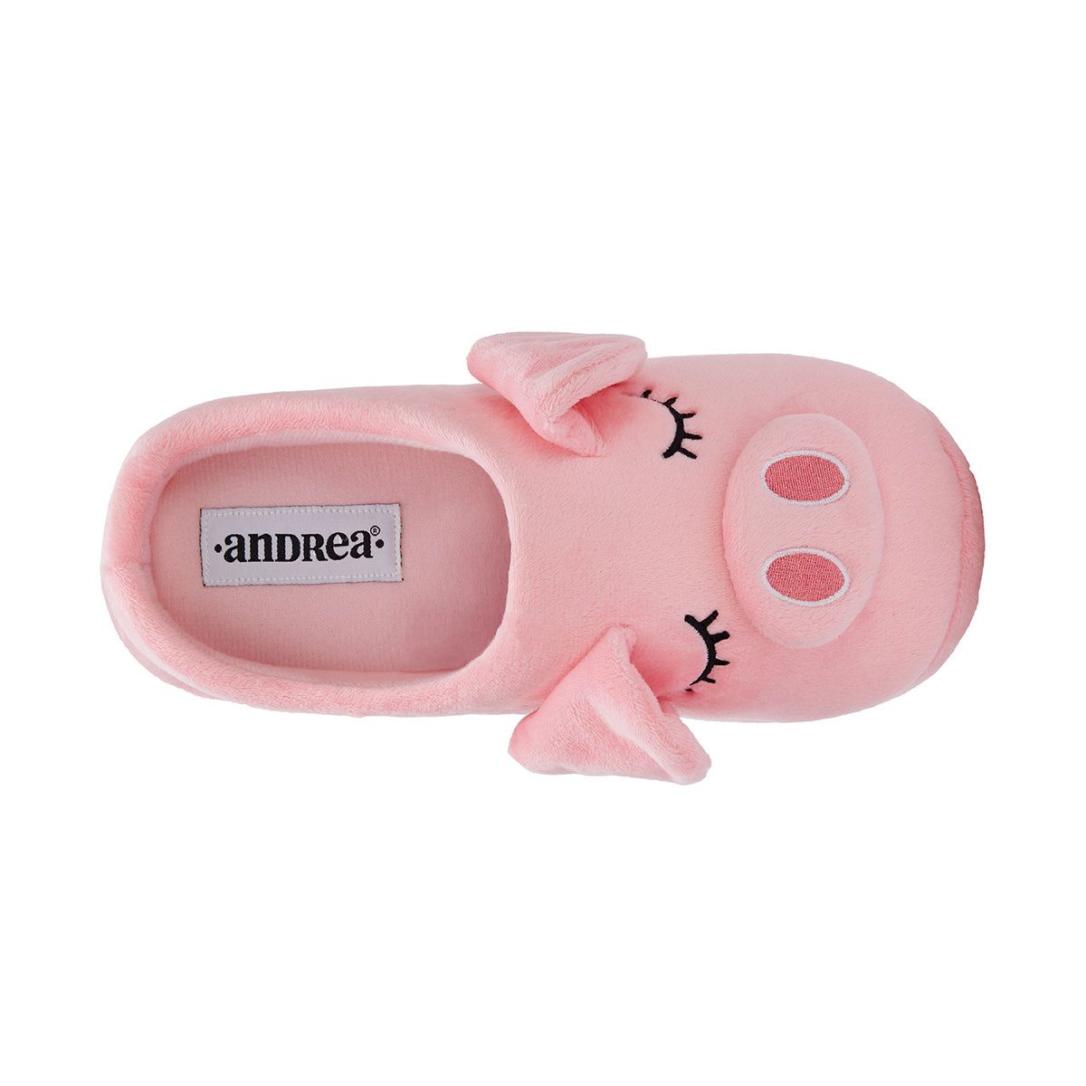 Тапочки Andrea Comfy Piggy, розовый — фото 3