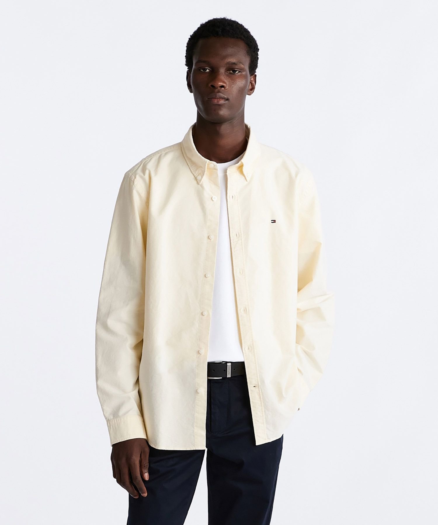 Рубашка «Оксфорд» Solid Heritage TOMMY HILFIGER, Yellow ZF0
