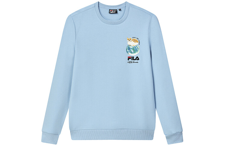 

Толстовка мужская джинсовая синяя Fila, синий