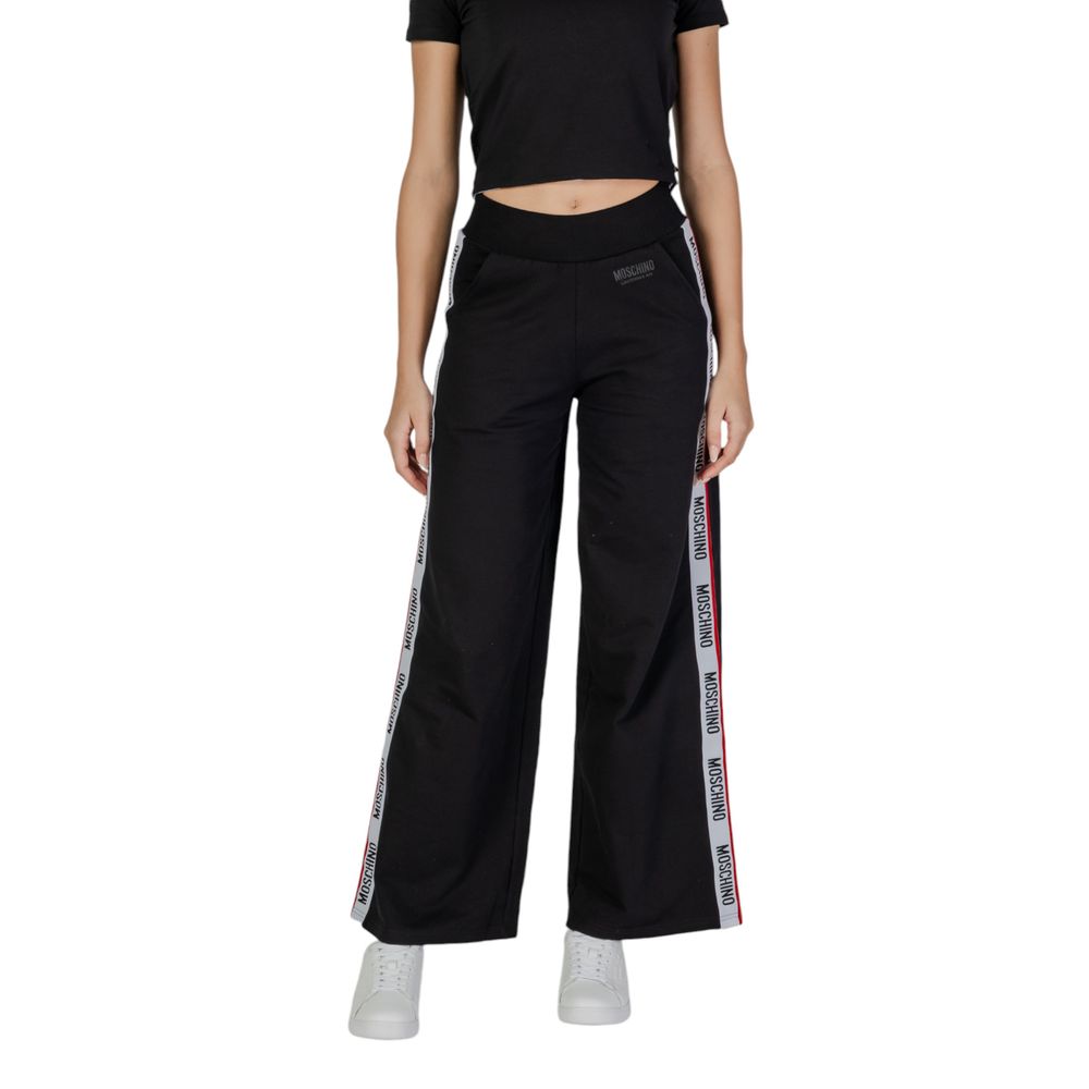 

Черные хлопковые джинсы и брюки Moschino