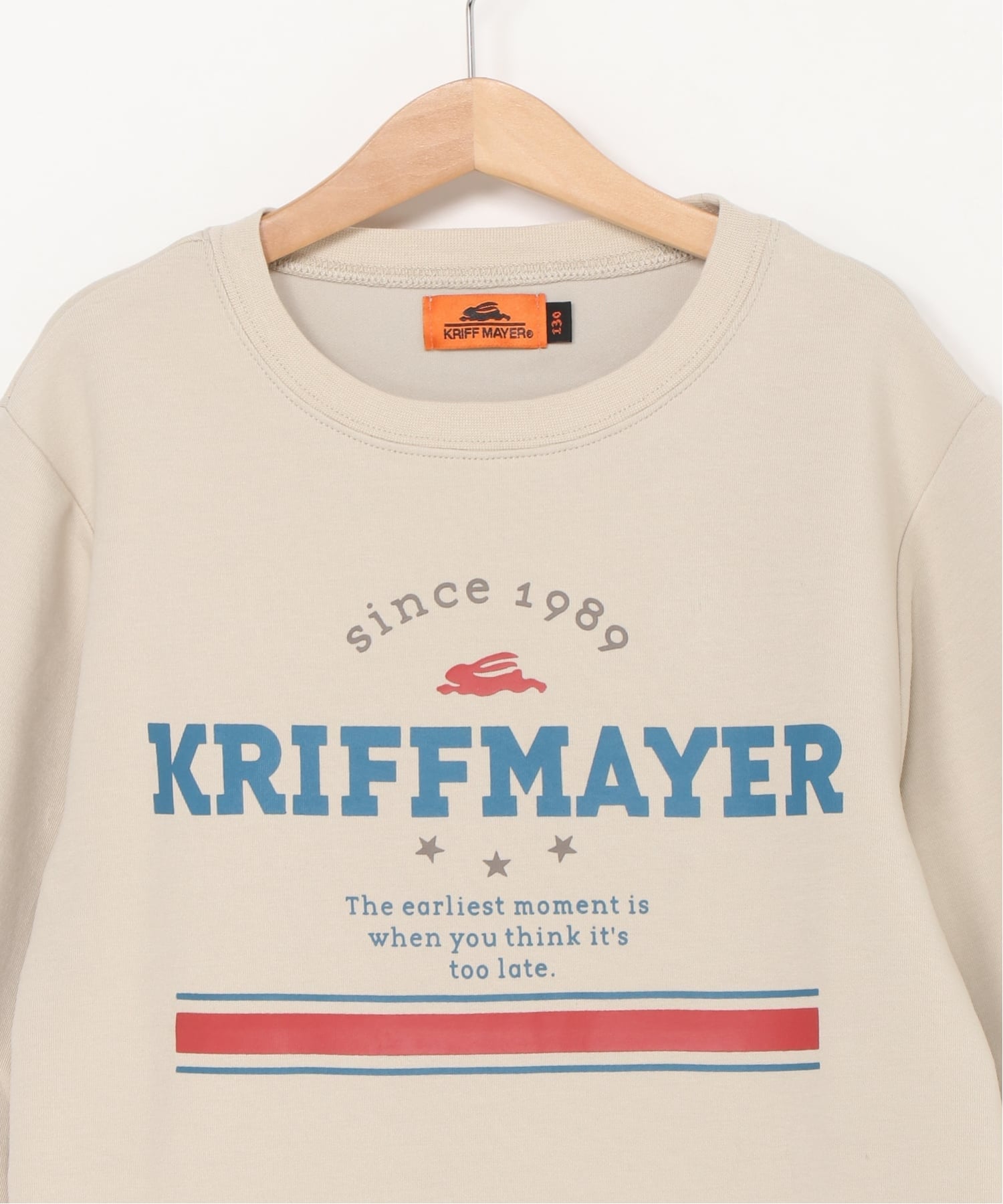 (К) Легкая толстовка KRIFF MAYER, S/BEIGE — фото 4