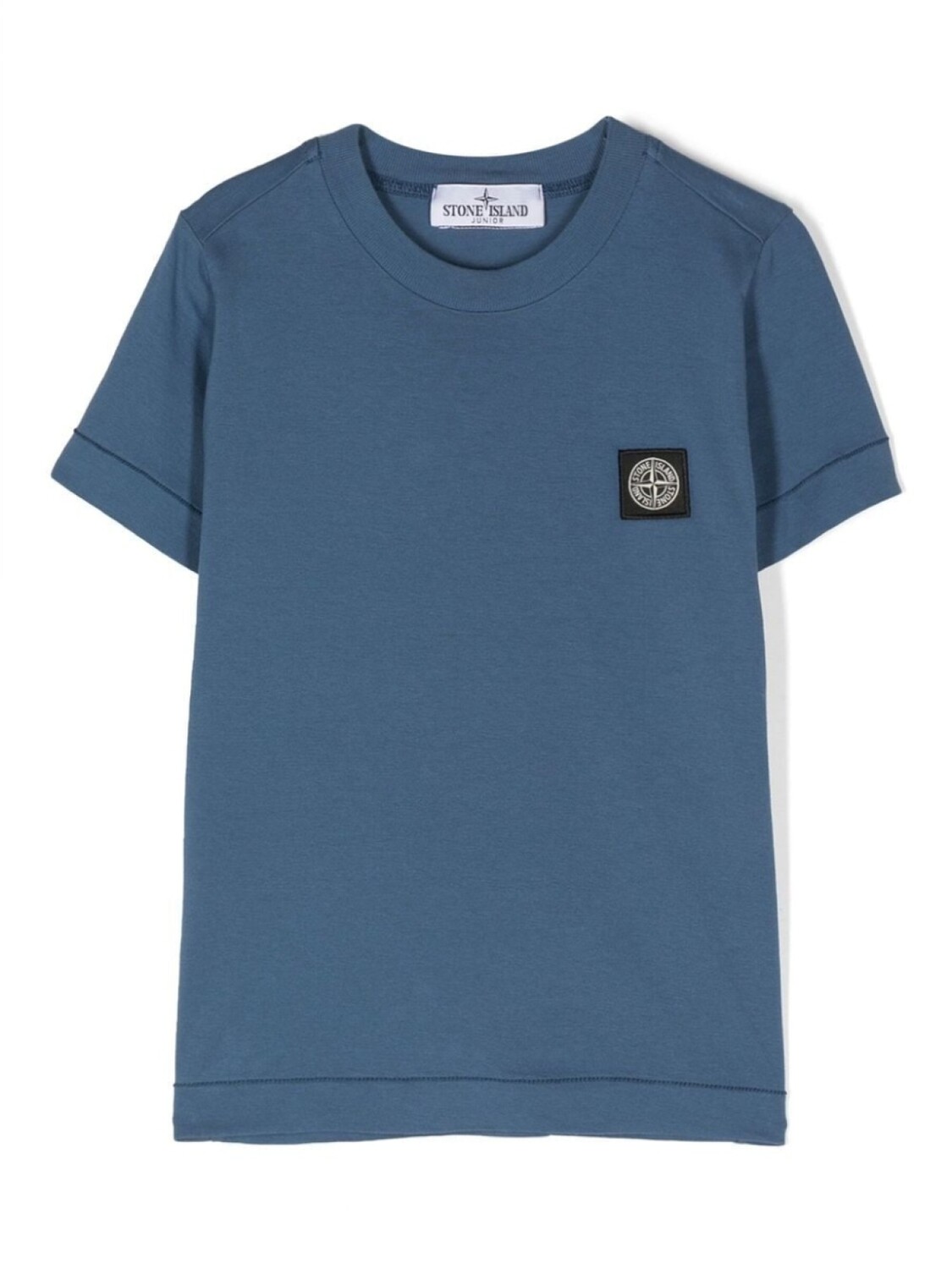 

Stone Island Junior футболка с нашивкой Compass, синий