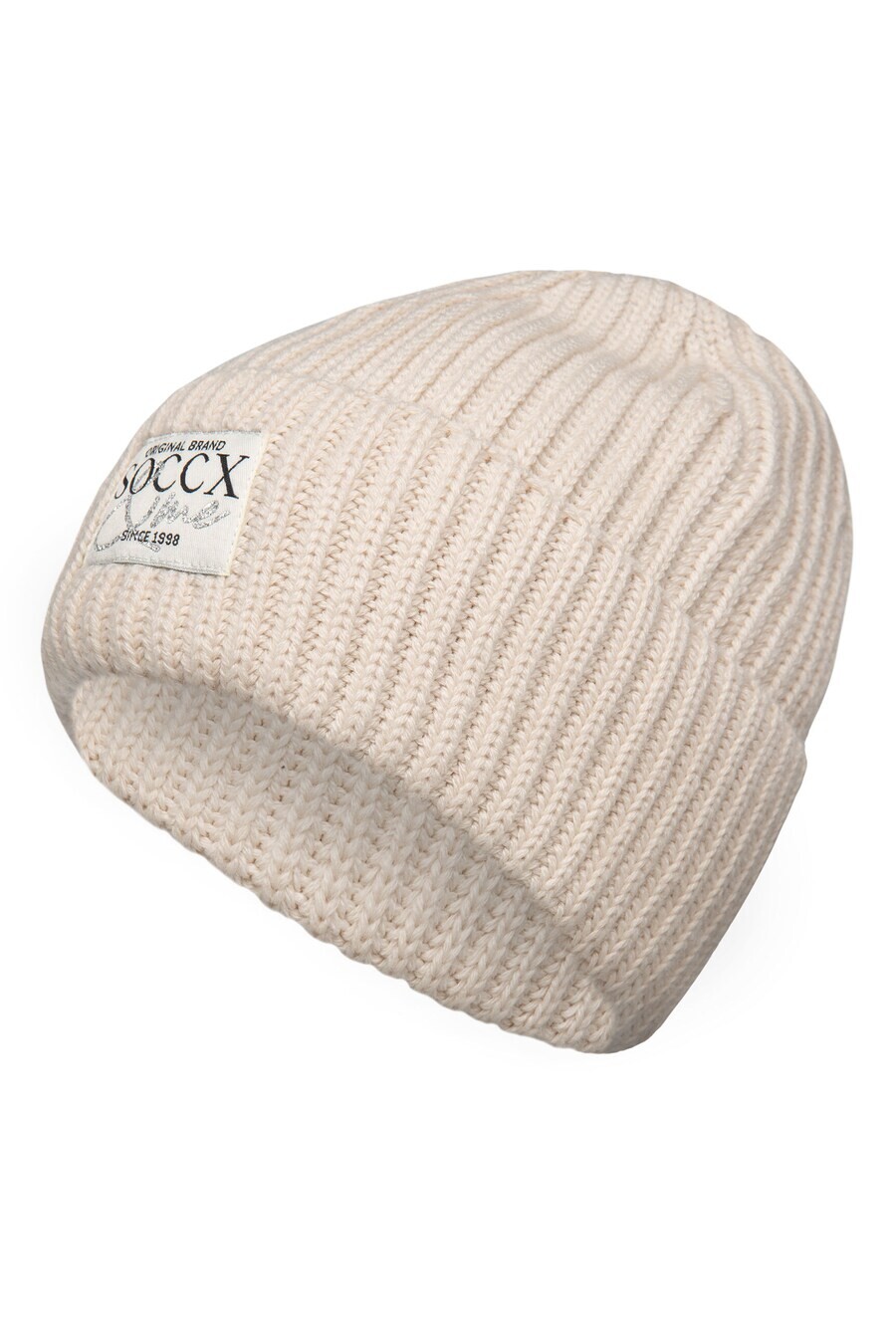

Шапка Soccx Beanie, бежевый