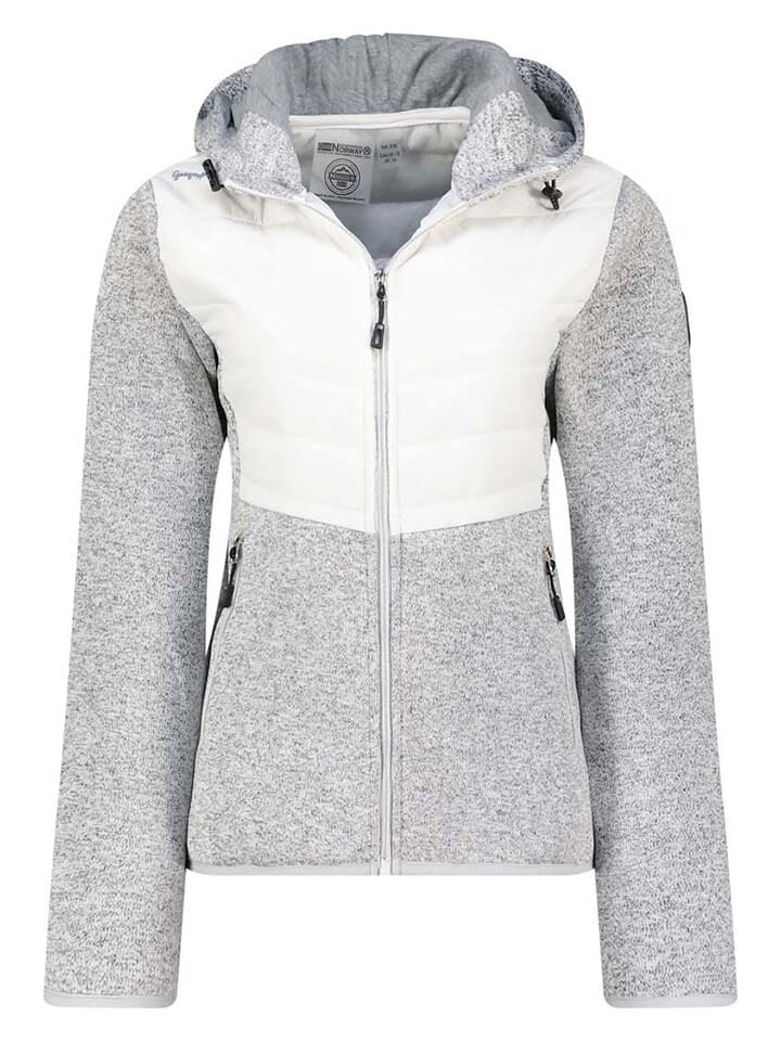 

Флисовая куртка Geographical Norway Fleecejacke Tilove, цвет Grau/Weiß