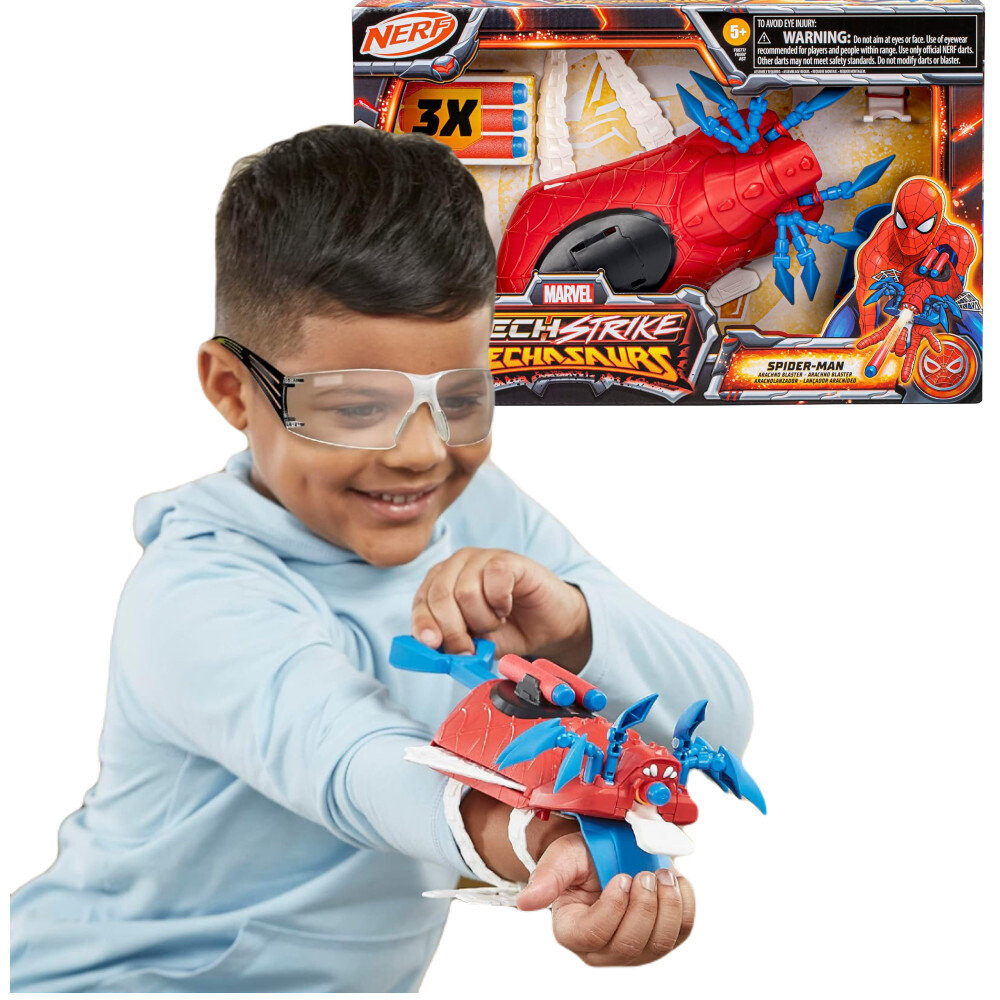

Пусковая установка Nerf Spiderman Mechstrike Mechasaurs Spider-Man F6677