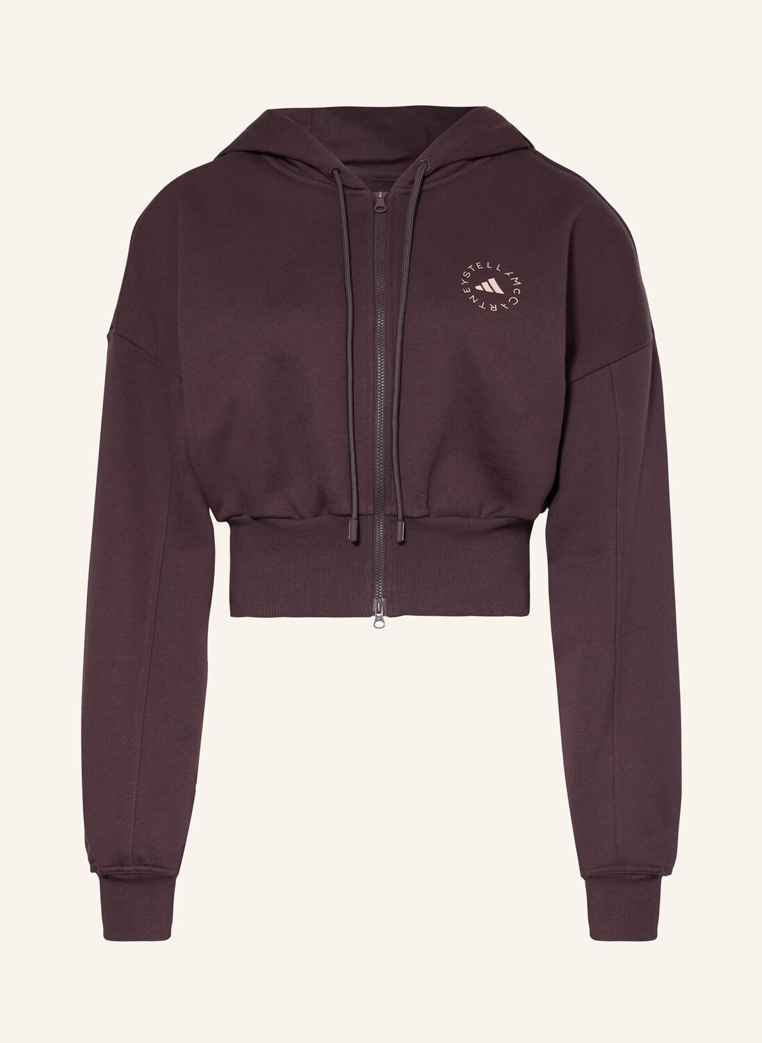 

Толстовка adidas by Stella McCartney, темно-красный